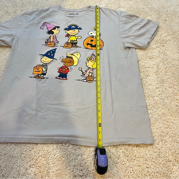 Charlie Brown Peanuts Gang Halloween 100% Cotton T-Shirt  Size Large - Picture 5 of 6